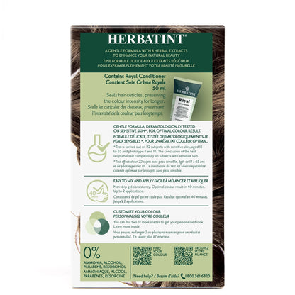 Herbatint Permanent Hair Color Gel 7D Golden Blonde 170 mL - A.Vogel Canada