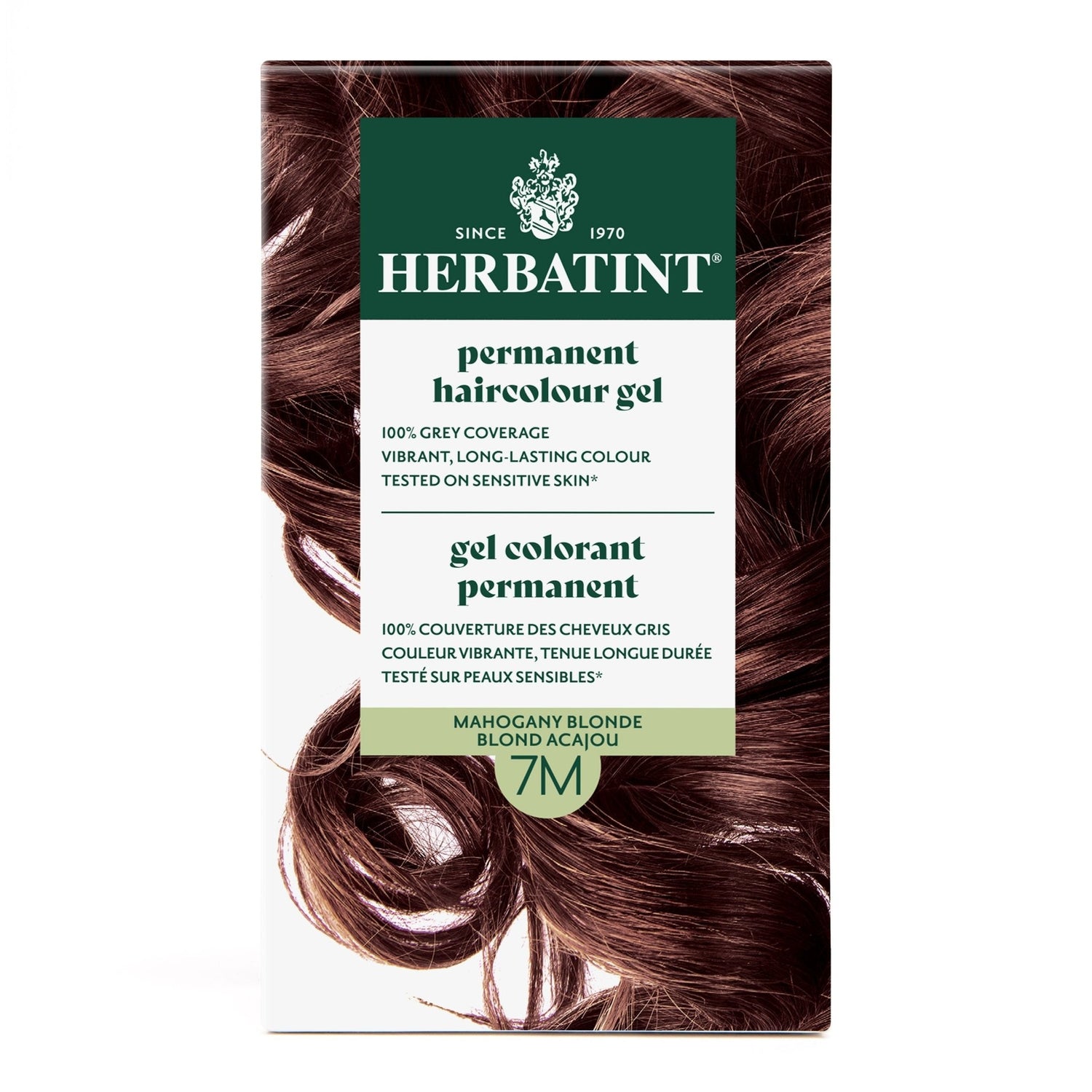 Herbatint Permanent Hair Color Gel 7M Mahogany Blonde 170 mL - A.Vogel Canada