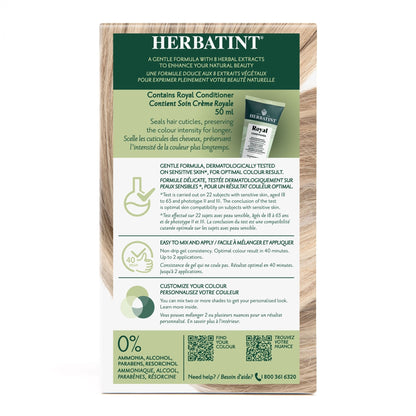 Herbatint Permanent Hair Color Gel 9N Very Light Blonde 170 mL - A.Vogel Canada