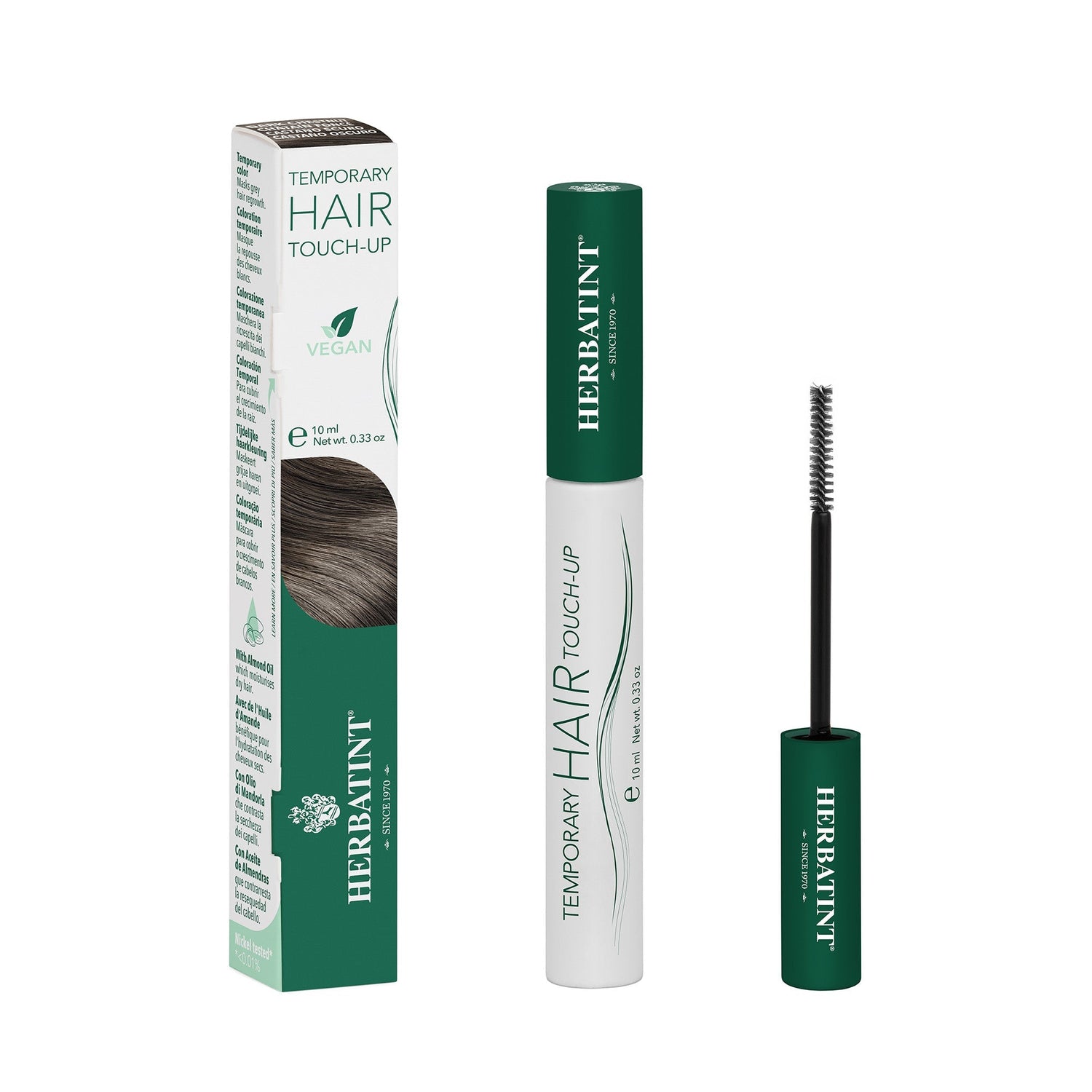Herbatint Temporary Hair Touch-up Dark Chestnut 60 mL - A.Vogel Canada