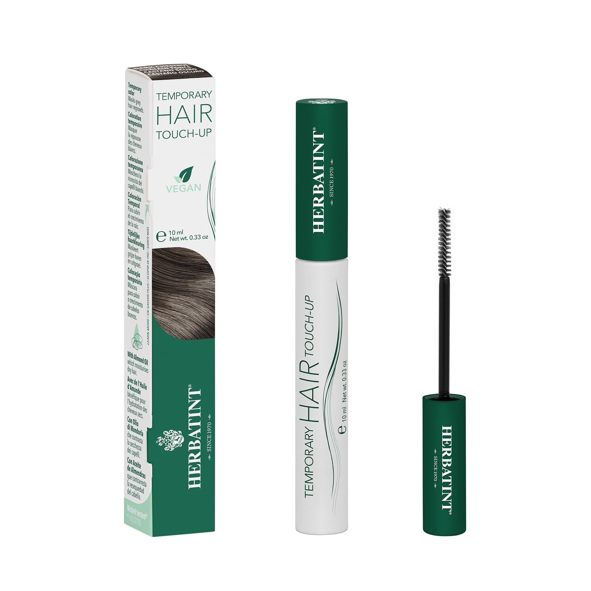 Herbatint Temporary Hair Touch-up Dark Chestnut 60 mL - A.Vogel Canada